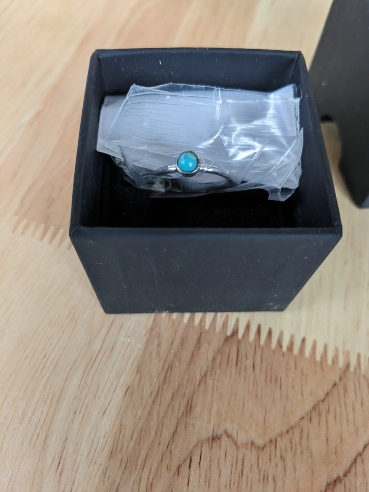 Amazon Collection, Sterling Silver Turquoise Ring, Size 7