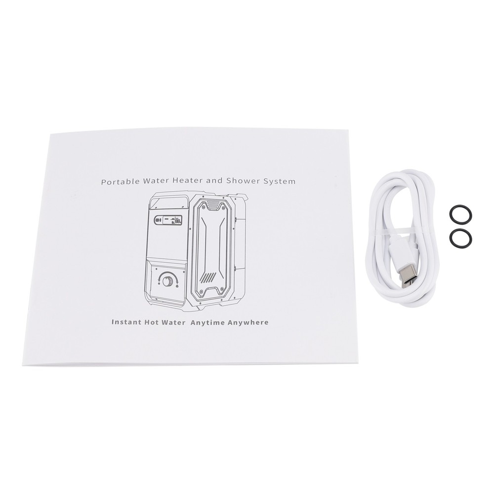 Portable Water Heater For RV Camping 7800mAh 3.3h Rechargeable Camping Cleaning