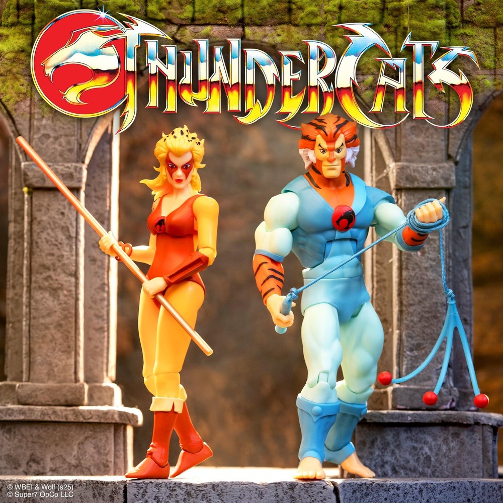 Super7 Deluxe Thundercats Tygra - 7" 7 inch Scale, Multicolor