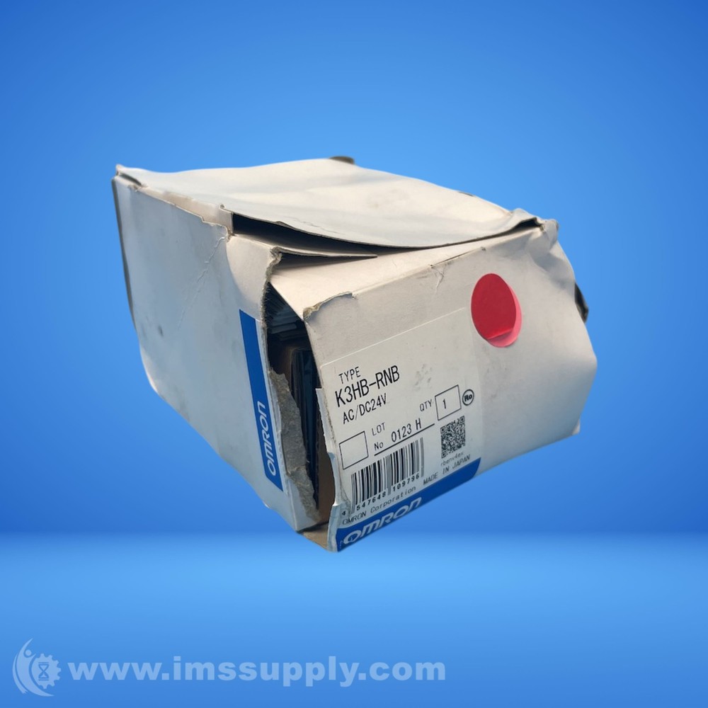 Omron K3HB-RNB Digital Panel Meter FNOB