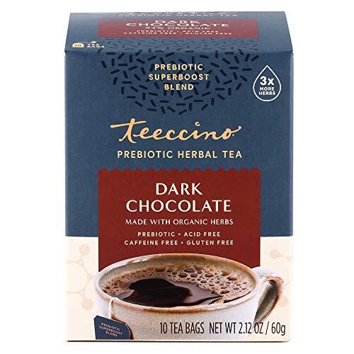 Teeccino Dark Chocolate - Prebiotic SuperBoost™ Herbal Assorted Flavor Names