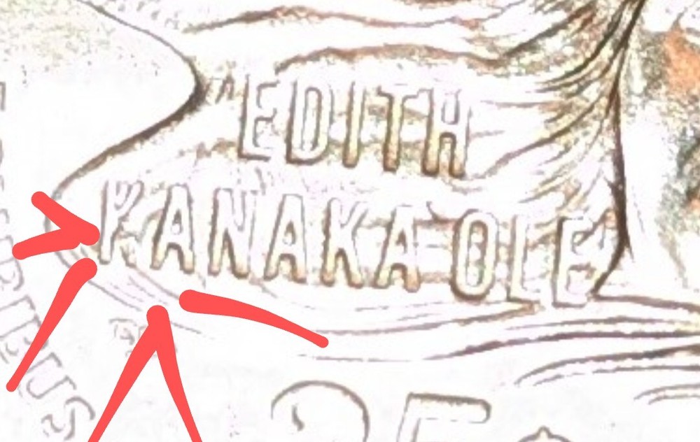 #4. Error Edith Kanaka OLE With Dye Chip On K