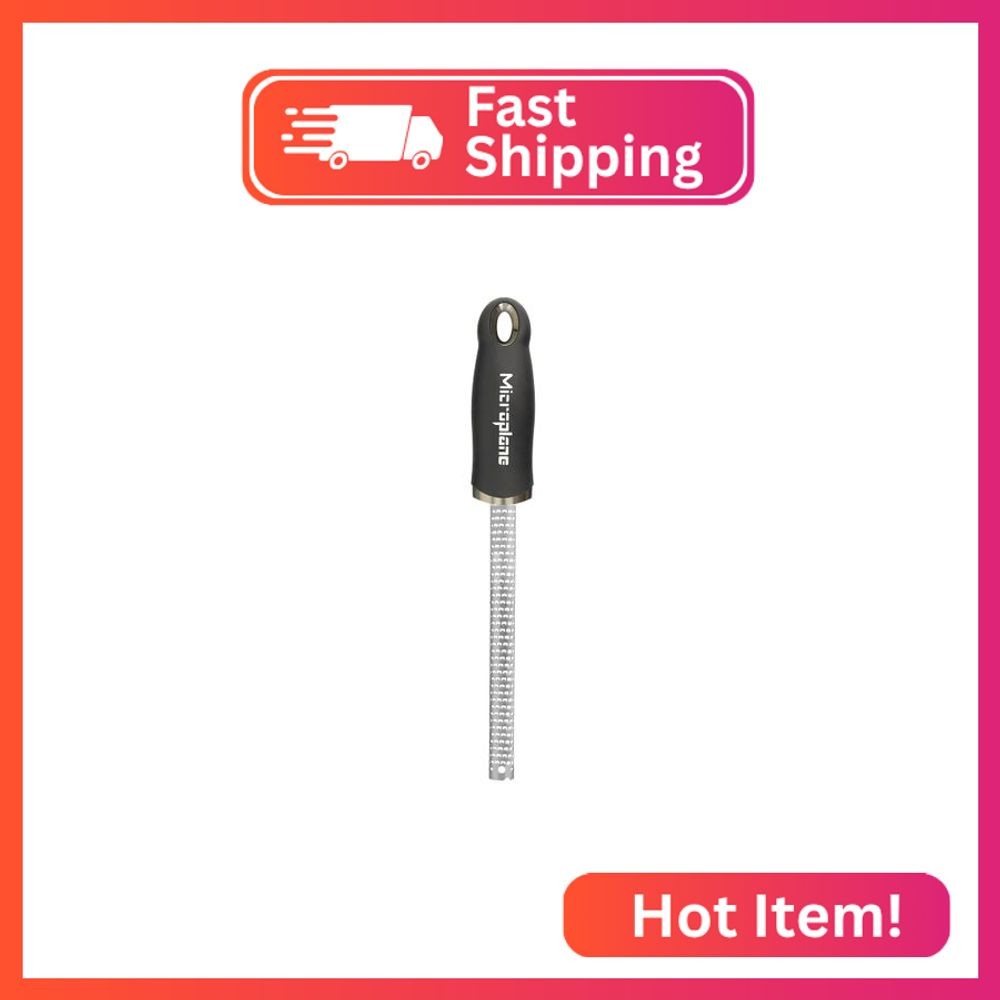 Microplane Premium Classic Spice Grater - Black