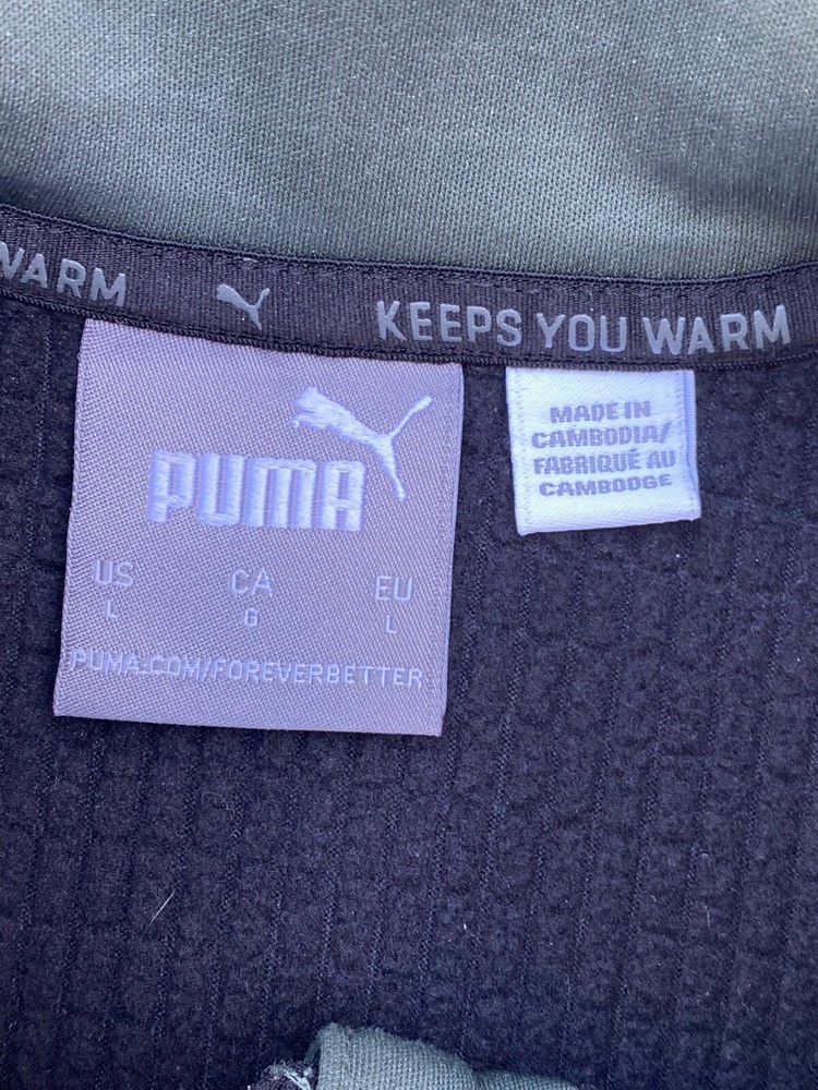 Puma Men's Pull Over Jacket Size L.