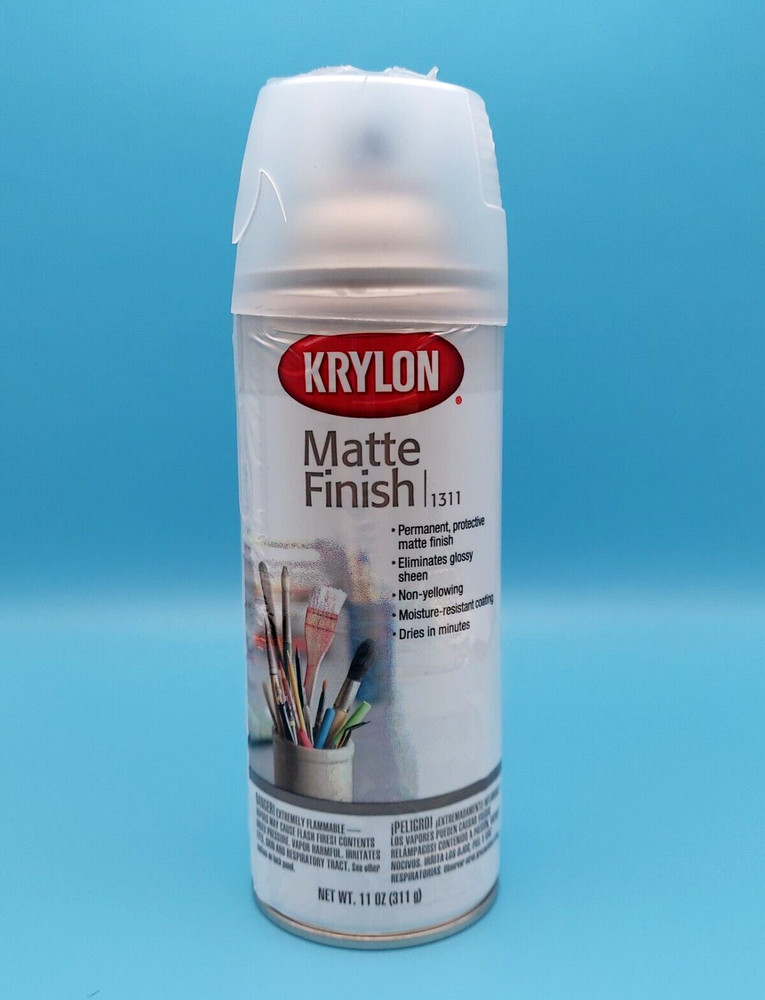 Krylon Matte Finish - Damaged Cap