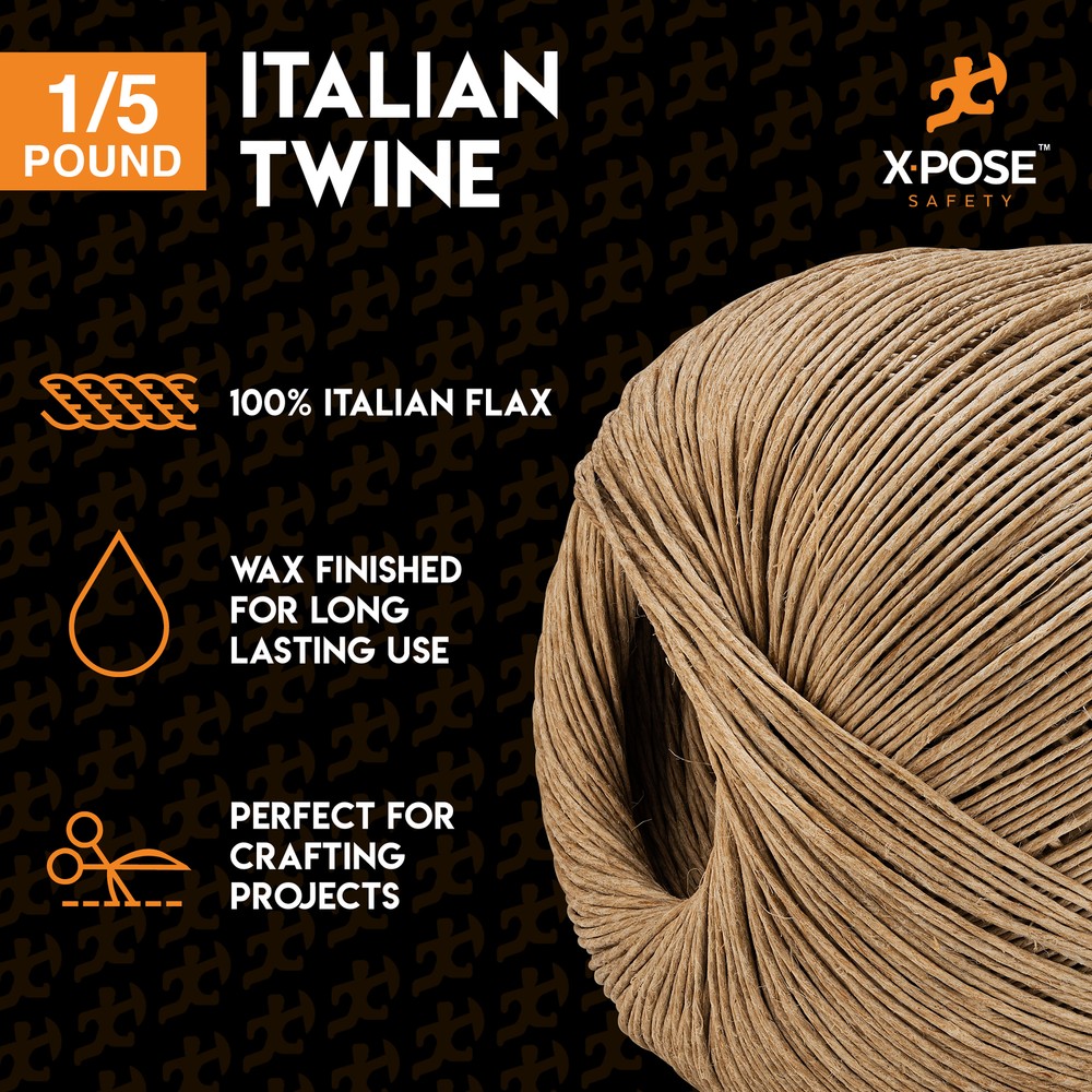 .5 lbs Ruby Italian Spring Twine - Italian Ball Twine String - Spring Twine