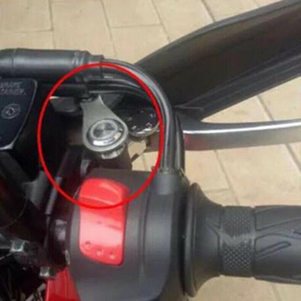 Super Bright LED Motorcycle Switch ON&OFF Handlebar Mount Push Button Work Light