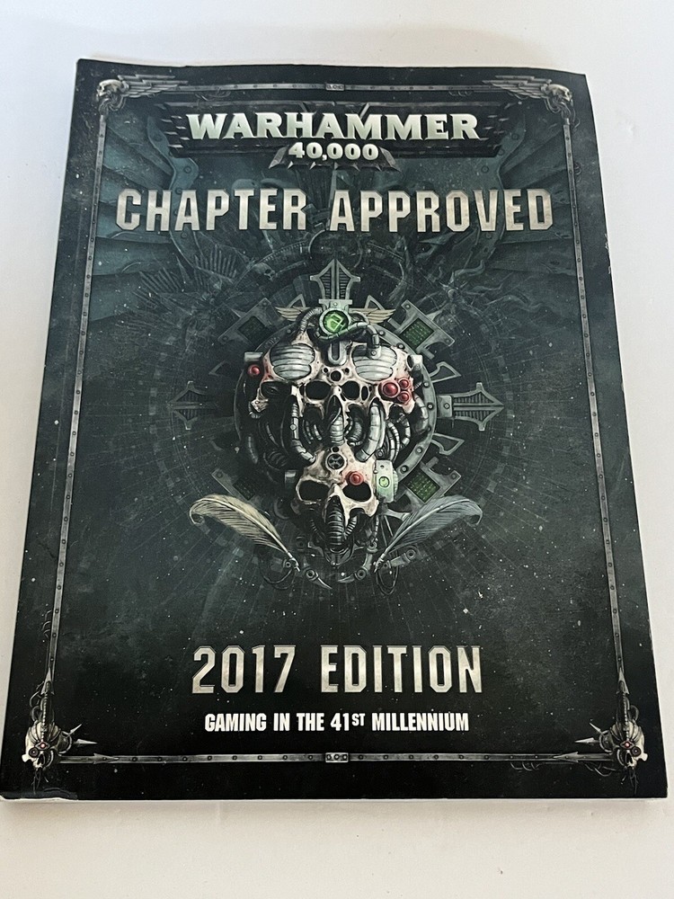Warhammer 40K Chapter Approved 2017 Edition Games Workshop Expansion Book