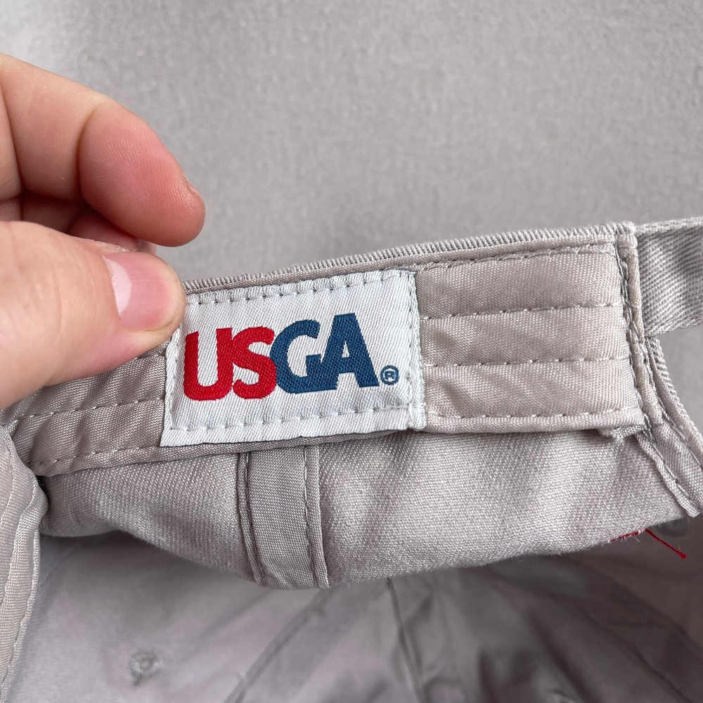 US Open Oakmont Hat Mens Gray Strapback Cap Golf USGA