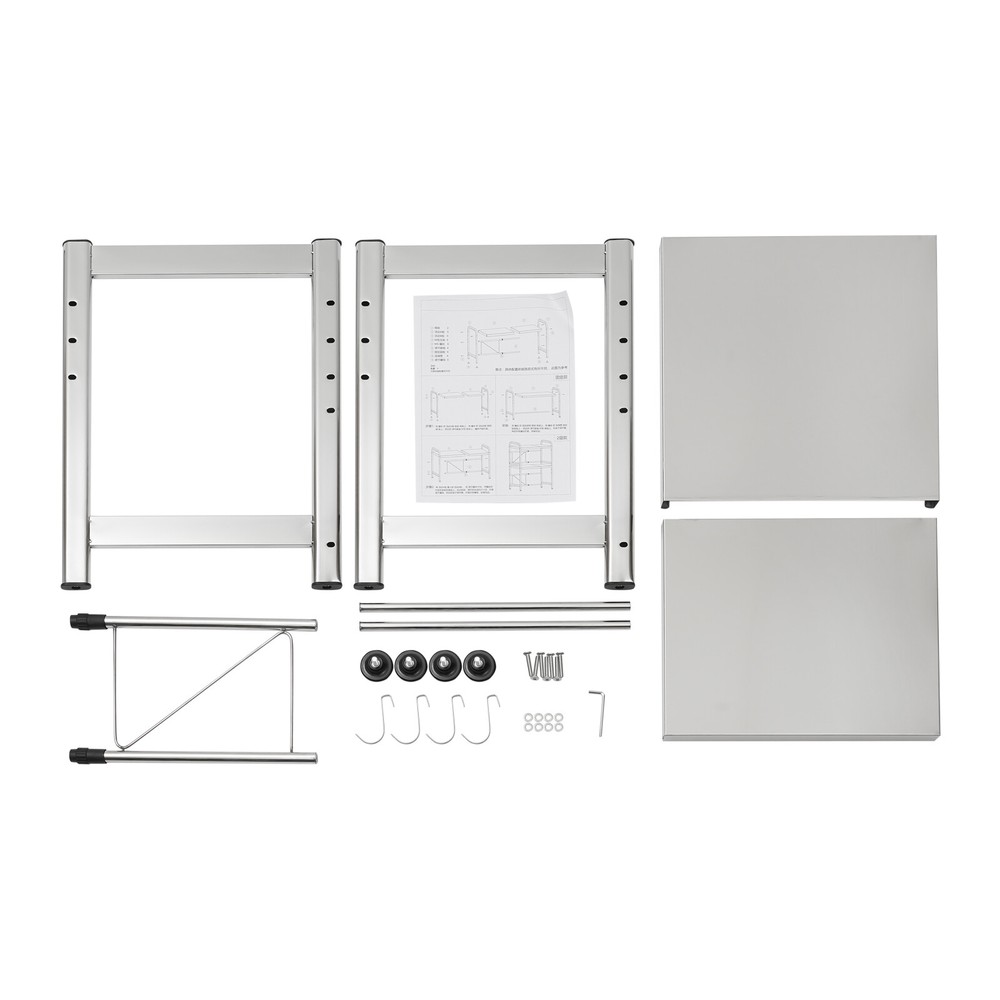 Microwave Oven Rack, Expandable Microwave Oven Stand, Adjustable Kitchen Counter