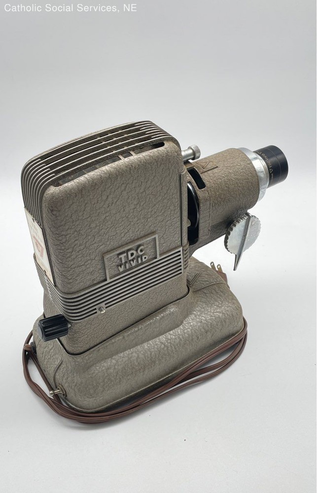 Vintage TDC VIVID Selectron ~ Slide Projector Deluxe Model D Camera