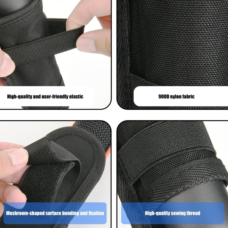 Microphone Protective Case Nonslip Base Universal Size Handheld Mic Storage Bag