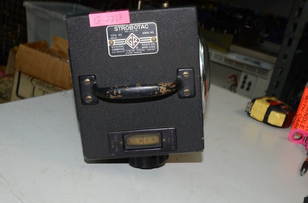 General Radio 631-B Strobotac RPM Lite Source