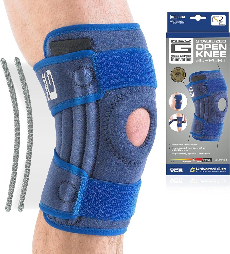 Neo-G Knee Brace, Stabilized, Open Patella ? Knee support helps with Arthritis,