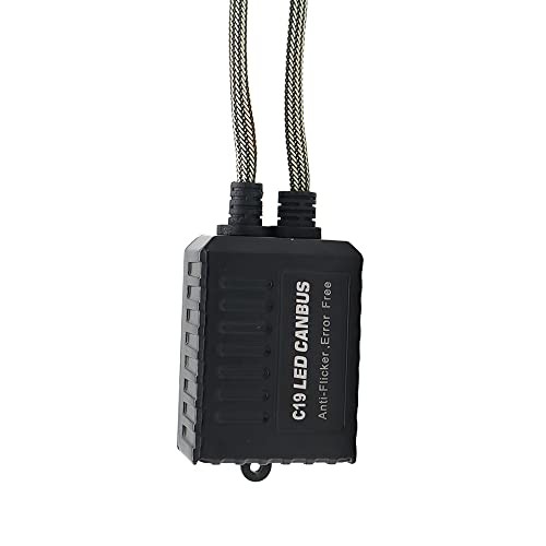 C19 LED Head Light Decoders, Warning Flicker Canceller For Car Headlights,
