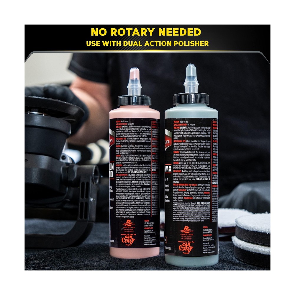 Meguiar's DA Microfiber Correction System 5" Starter Kit, Complete ... Fast Ship