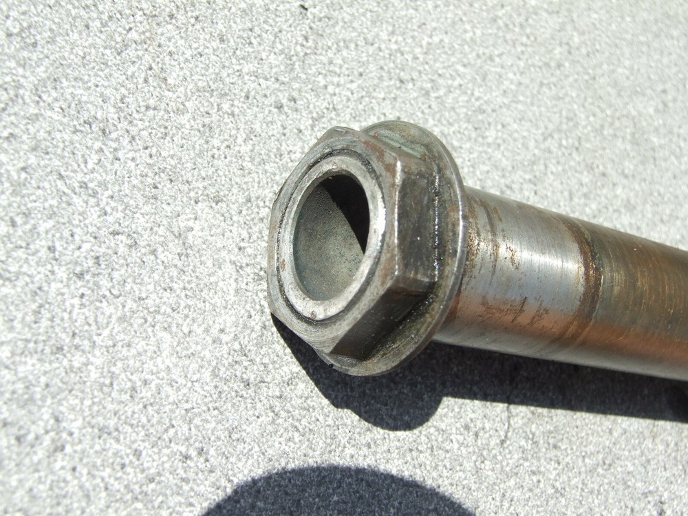 Ducati ST3 ST2 ST4 rear wheel spindle + nuts