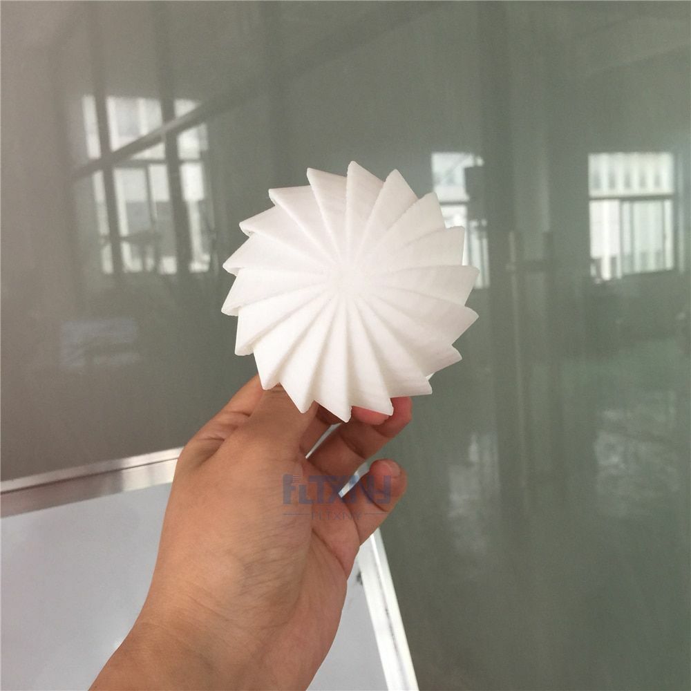 3D Printing Vertical Axis Wind Turbine Windmill Model Lighting Effects DIY