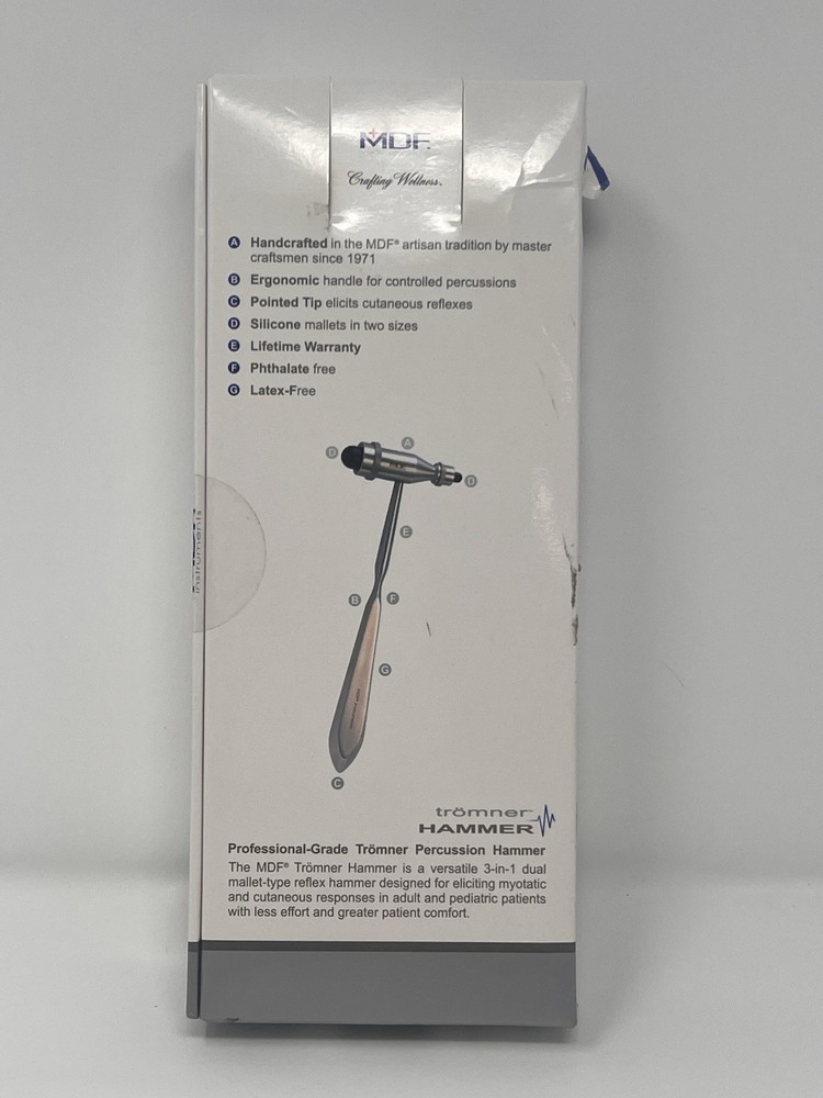 MDF Instruments, Tromner Neurological Reflex Hammer with Pointed tip Handle ...