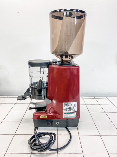 Eureka Espresso Coffee Grinder *NEW* MDMCA - COLOR: RED