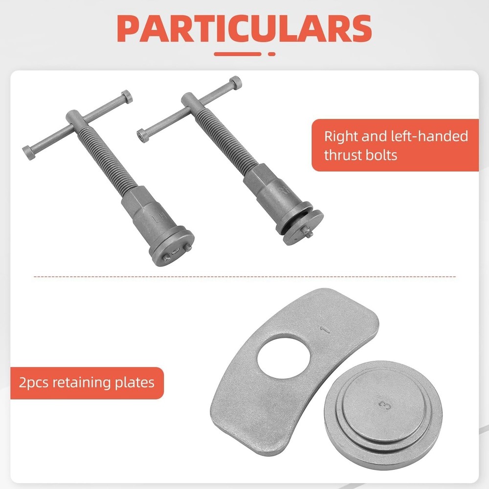 18Pcs Universal Disc Brake Caliper Rewind Tool Compression Piston Wind Back Kit