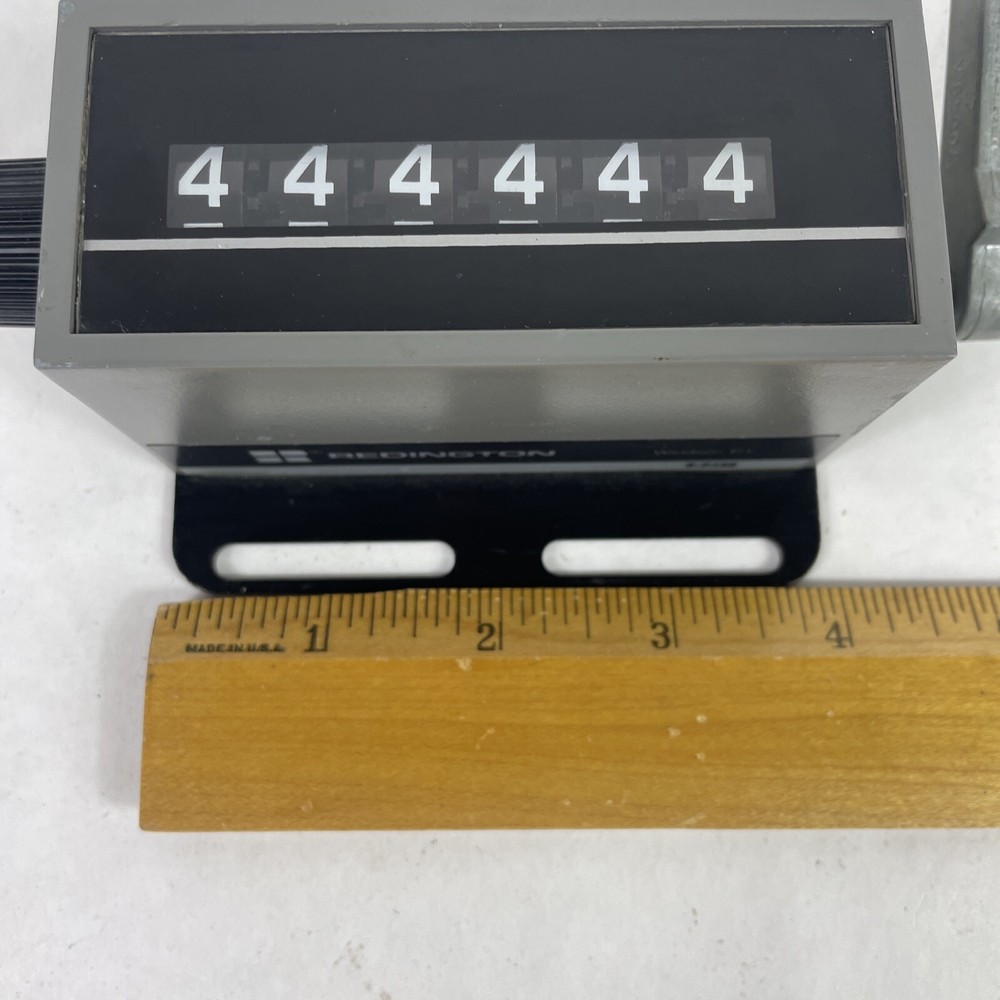 Redington 6-Digit Display Mechanical Wheel Counter 5-2936