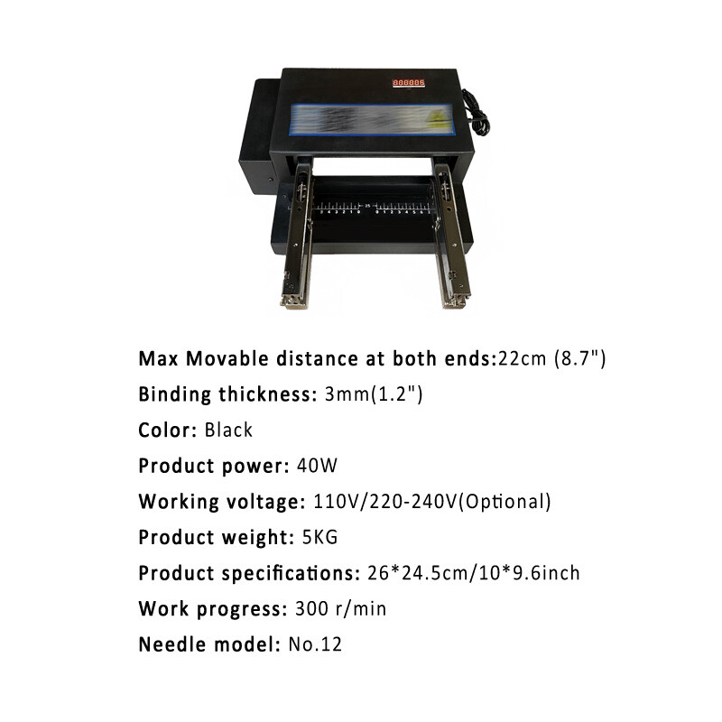 Electric Double Head Stapler Automatic Binder Multi-head Card Binding Machines