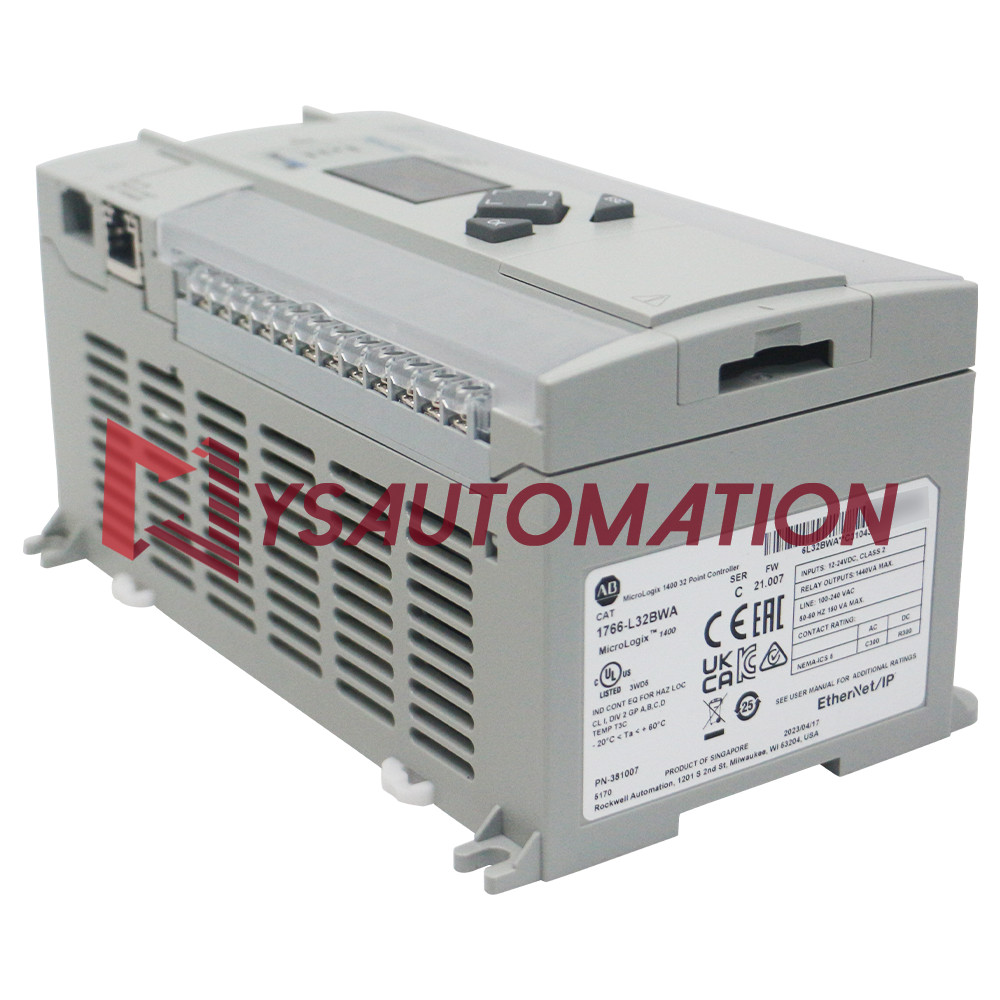 New Allen Bradley 1766-L32BWA MicroLogix 1400 32 Point Controller