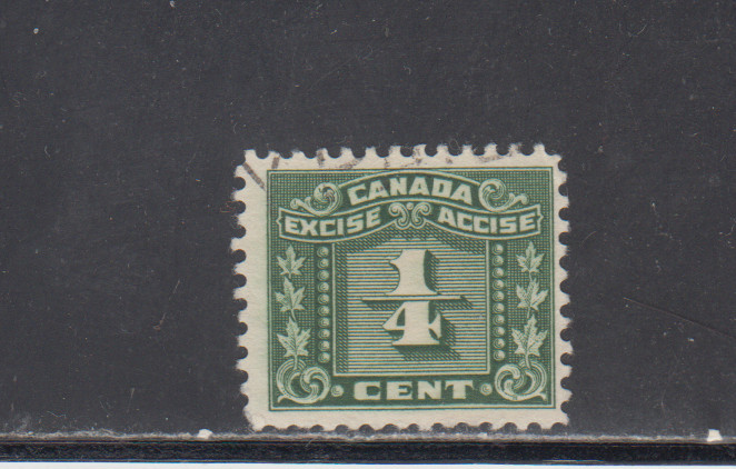 CANADA 1934-48 / USED - V.D.  # FX57 EXCISE TAX