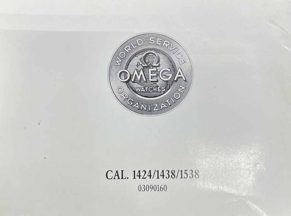 Omega watch Original operating Instructions booklet