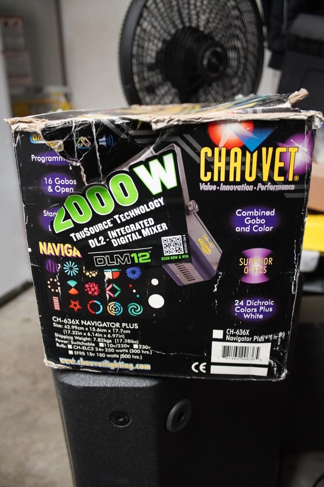 CH649x Explorer plus DJ MX512 Lighting Display