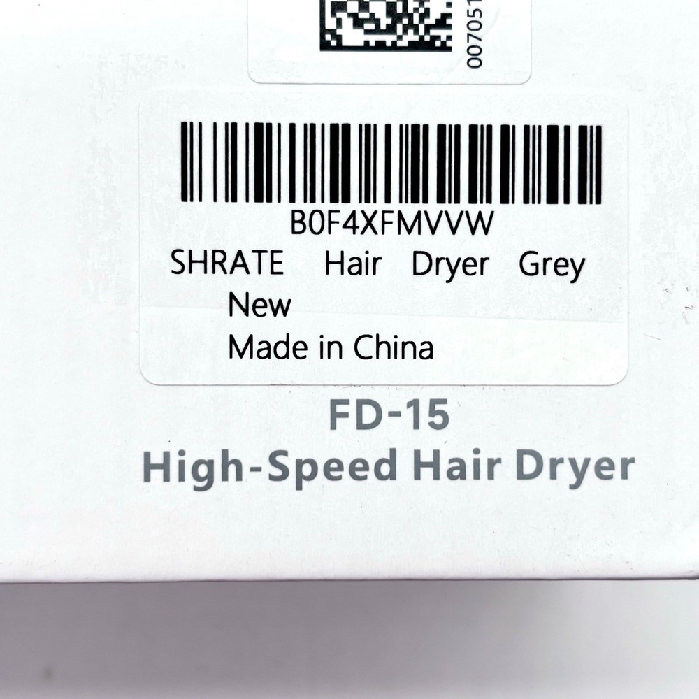 SHRATE High Speed Ionic Hair Dryer 1400W FD-15