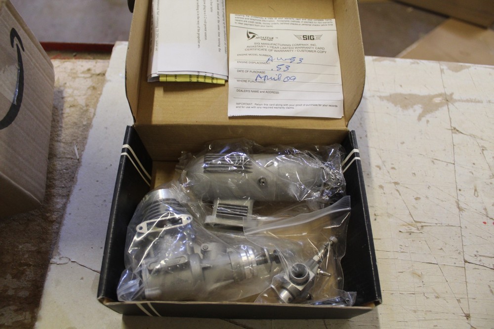 Aviastar,  .53, Vintage Nitro Model Plane Engine.