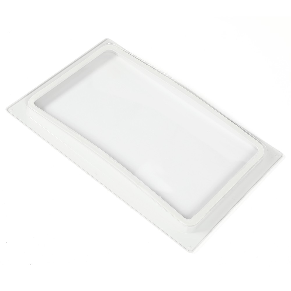 Universal 24"x16" Skylight Inner Dome For RV Camper Food Truck White