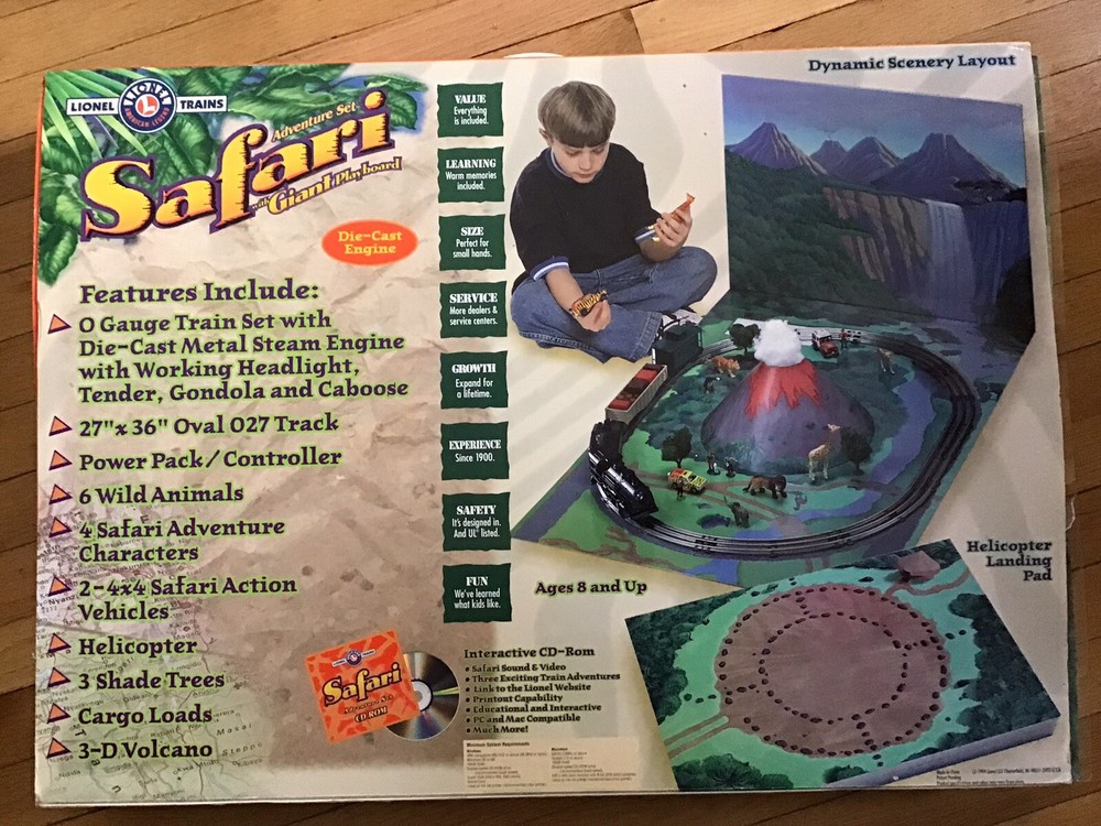 LIONEL SAFARI ADVENTURE SET