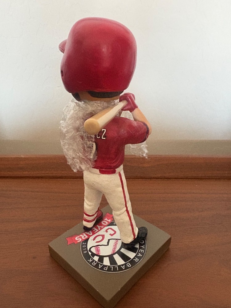 2019 Spring Training Cincinnatti Reds Bobblehead Sga Eugenio Suarez NEW