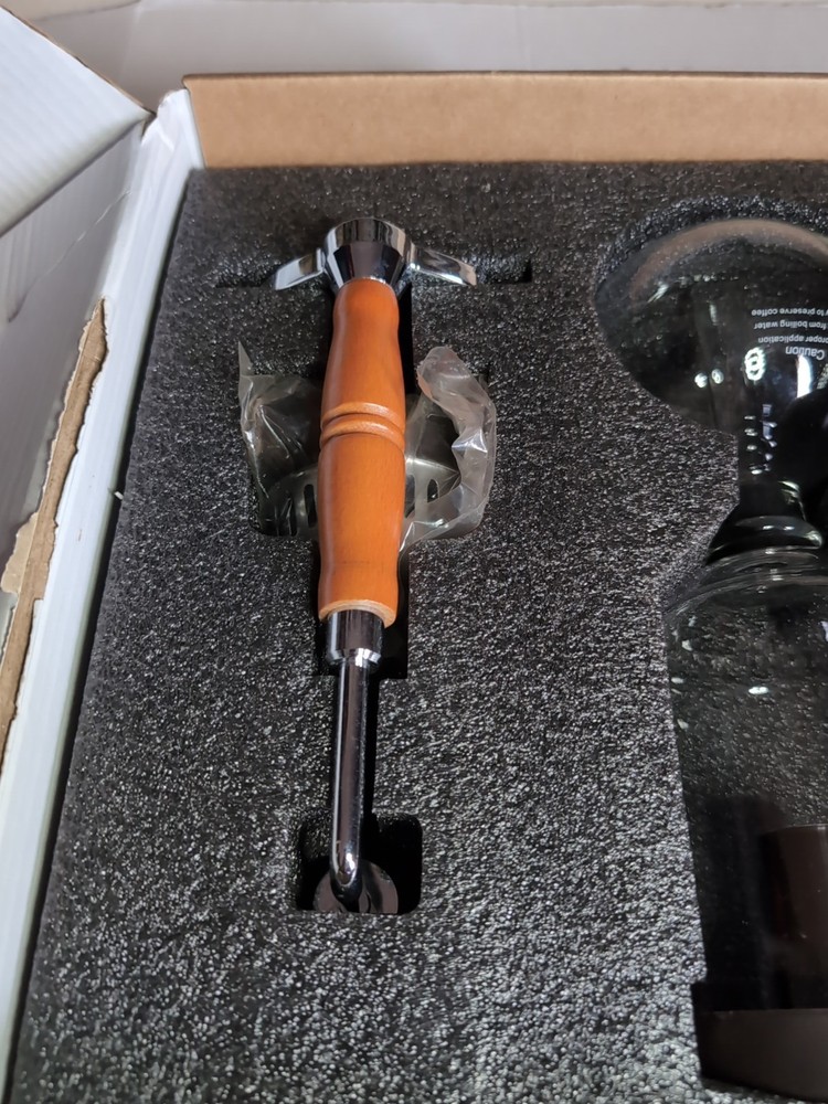 Table Top Coffee Siphon Brews 5 Cups New Open Box
