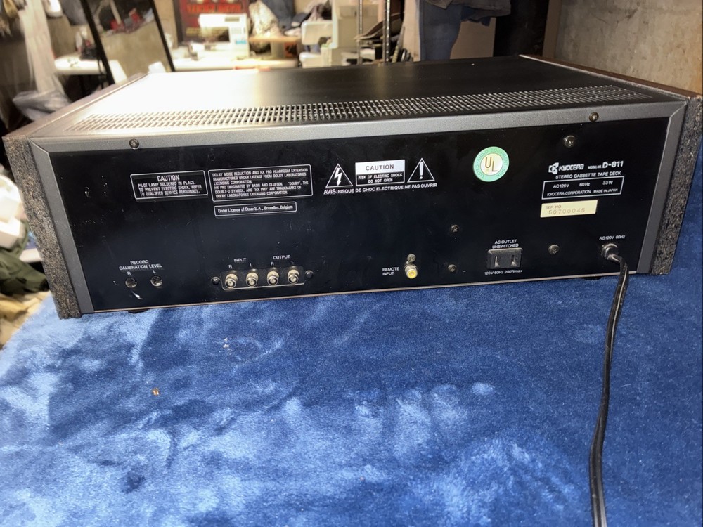 Kyocera D-811 Cassette Player/ Recorder