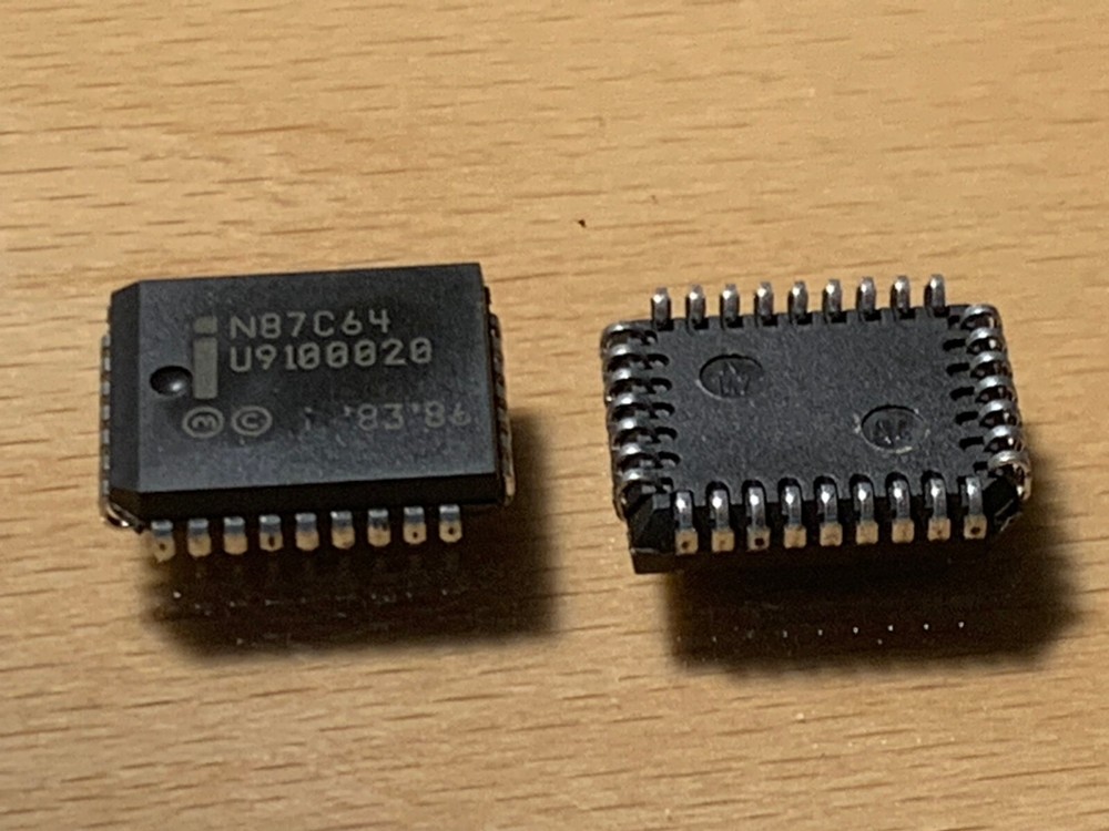 N87C64 - INTEL - 32-Pin LDCC Original IC