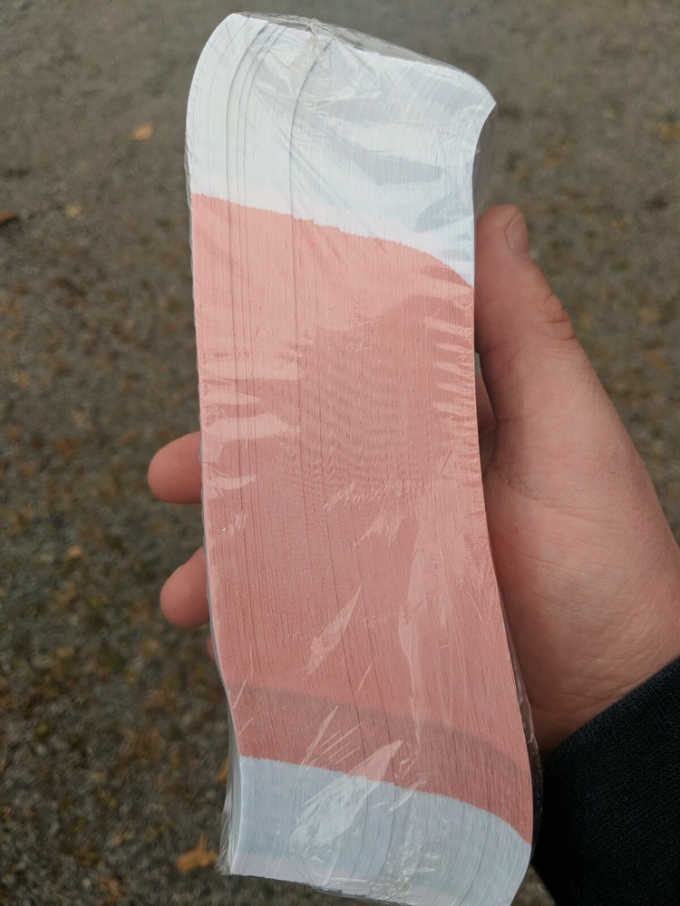 $50 orange money bands 1000 pack