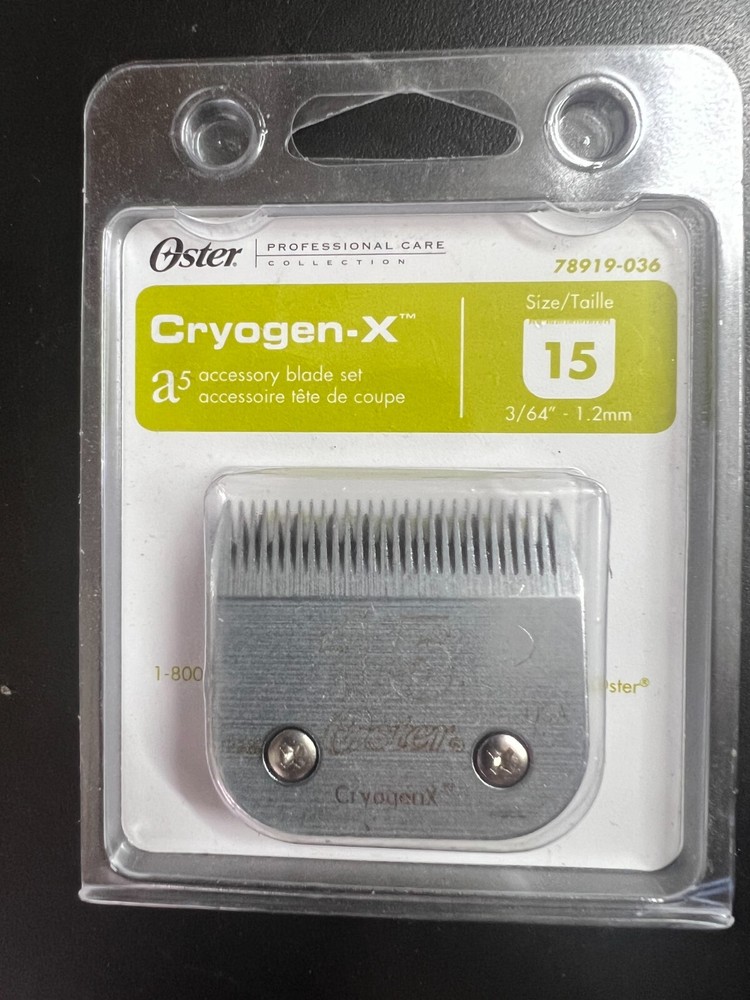 Oster Cryogen-X Accessory Blade Set  Size 15 6499