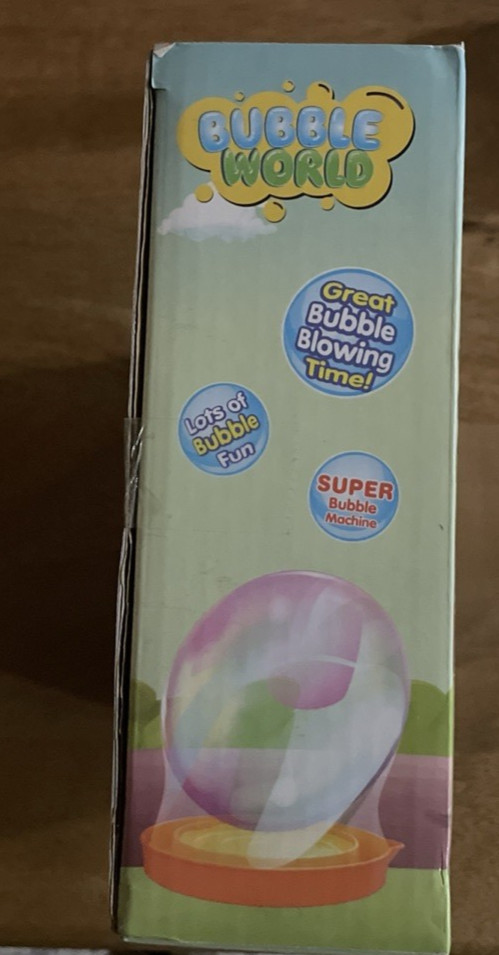 Bubble World Super Bubble Machine T Rex Bubble Wand