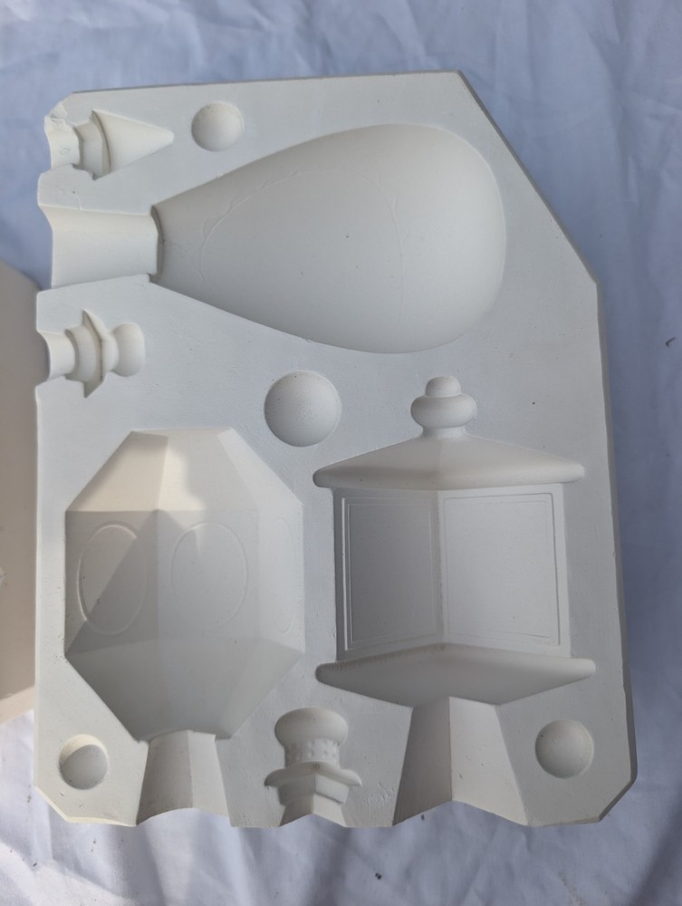 Tear Drop Coach Lamp Vintage Slip Casting Ceramic Mold