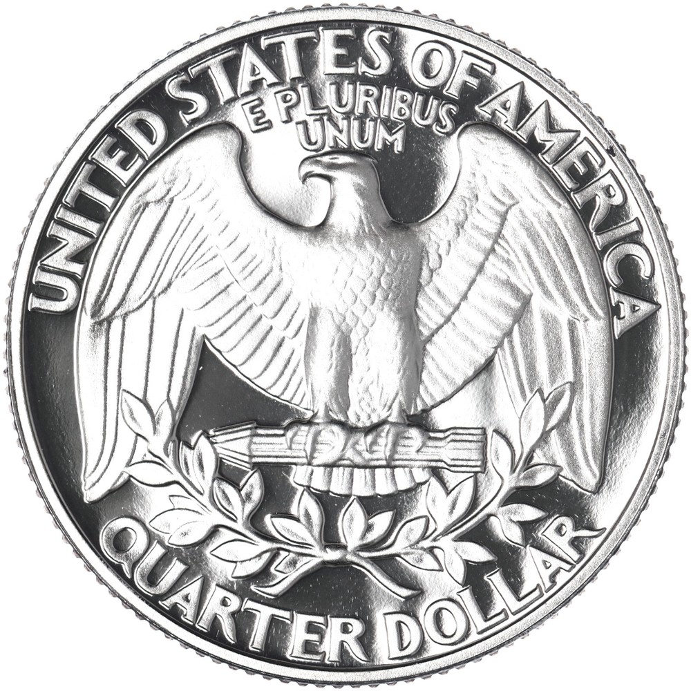 1992 S Washington Quarter Gem DCam Proof CN-Clad