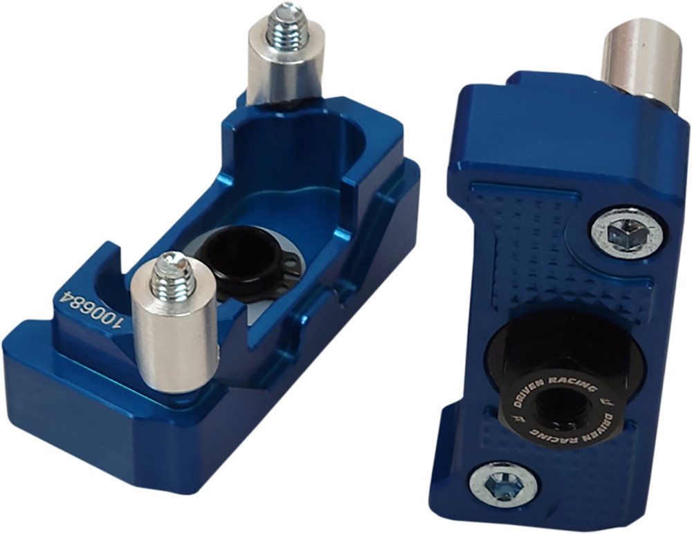 Driven Captive Axle Block Sliders Blue DRCAX-204BL