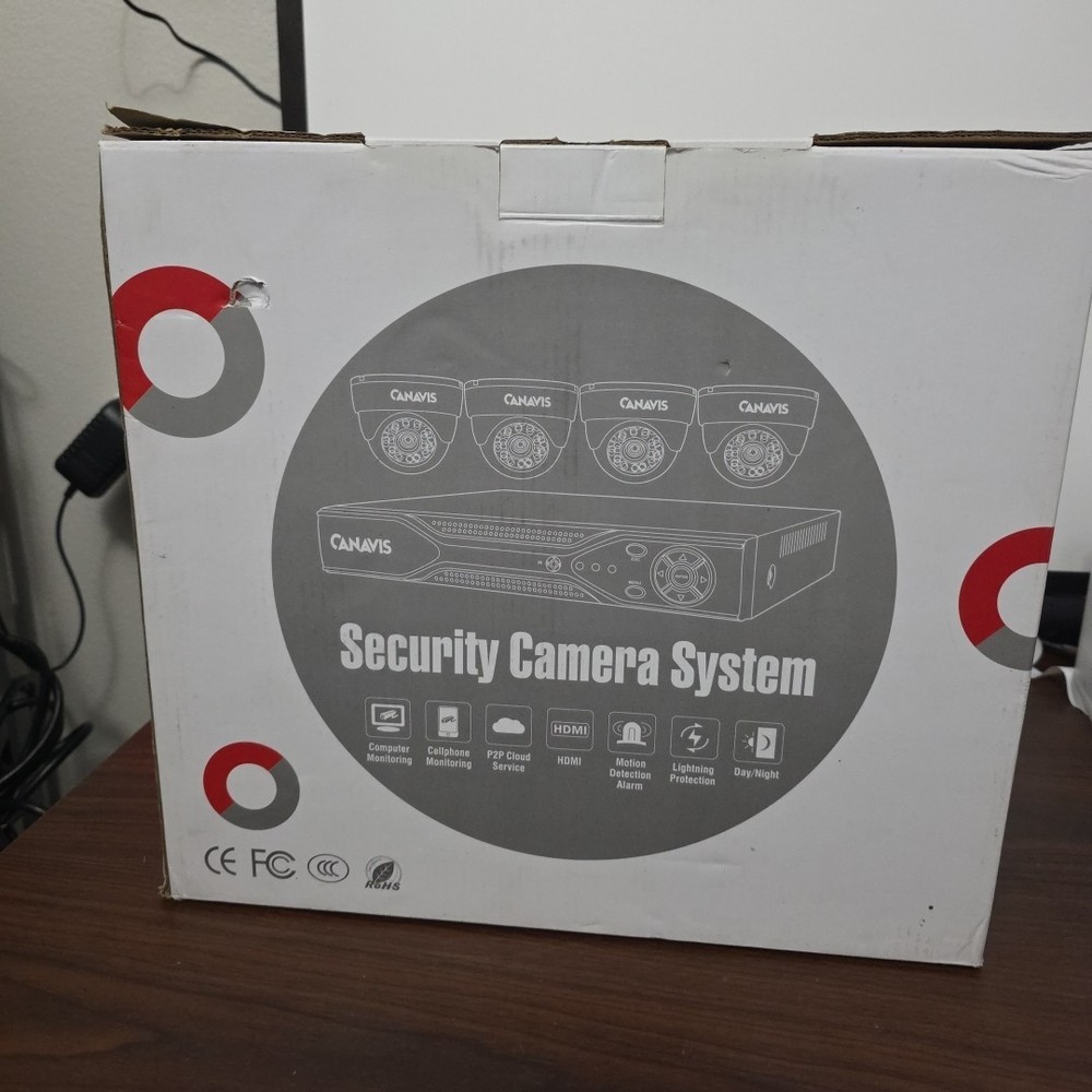 Canavis Security System Camera Set Ultimate 720P Cctv Dome