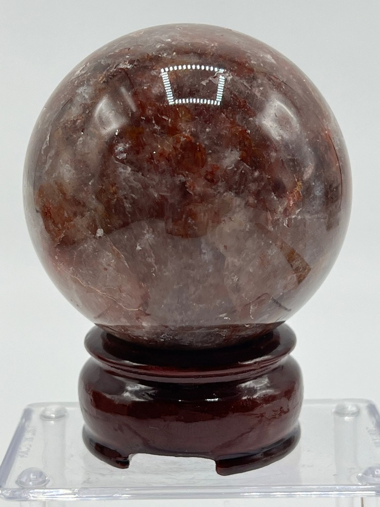 Fire Quartz with Blue Flash E