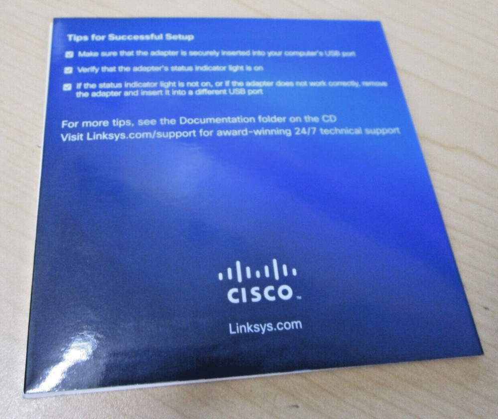 Linksys AE2500 CD Wireless Router Setup Software v2.0.01 for USB N Adapter