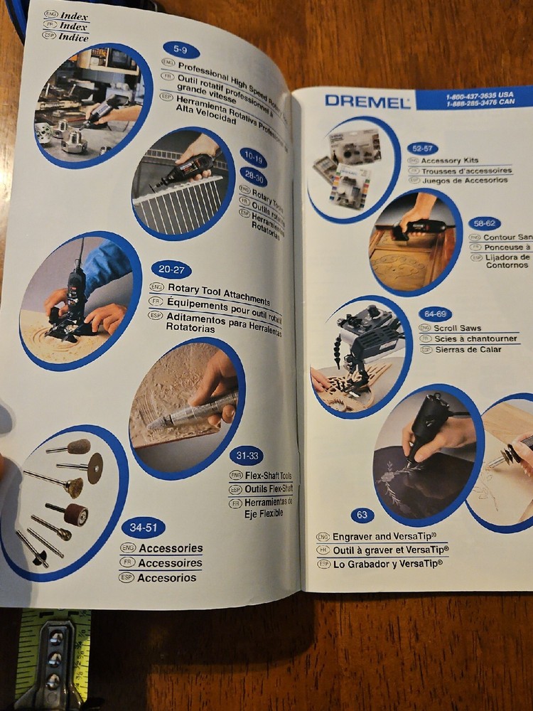 DREMEL TOOL CATALOG CRAFTS HOBBY