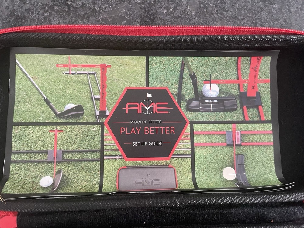 AME Alignment Made Easy Golf Alignment Training Aid